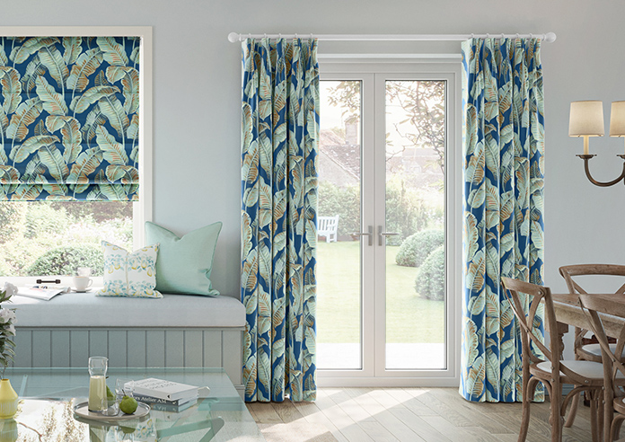 Nicobar, Blue Lagoon - Made to Measure Curtain - Image 3